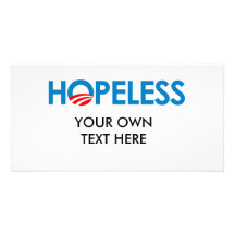 Anti-Obama - HOFFNUNGSLOS Bilder Karten