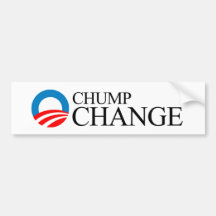 Anti-Obama - Holzklotz-Änderungsschwarzes Autosticker