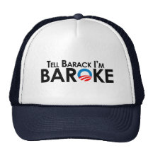 Anti-Obama - sagen Sie Barack Im Baroke Trucker Mützen