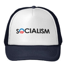 Anti-Obama - Sozialismusschwarzes Baseballcaps