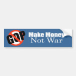 Anti-Republikanisch - machen Sie Geld-nicht Krieg Autoaufkleber