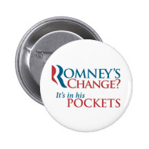 Anti-Romney Pin Anstecknadelbuttons