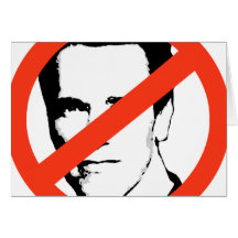 ANTI-SCHWARZENEGGER: Arnold Schwarzenegger Grußkarte