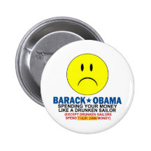 Antibarack obama anstecknadelbutton