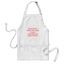 Antibarack obama Geschenkt-shirts Schürzen