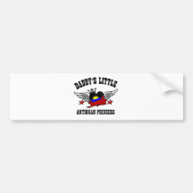 Antiguanische Prinzessin Auto Sticker