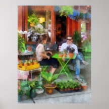 Antiken zu den Sandwichen Plakat