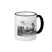 Antiker amerikanischer sich fortbewegender Dampf-M Tasse