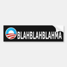 AntiObama Autoaufkleber