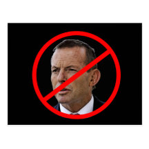 Antitony Abbott Postkarte