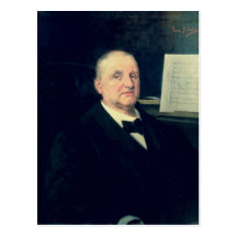 Anton Bruckner, 1889 Postkarten