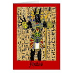 Anubis, welches für immer das Leben gibt Grußkarten