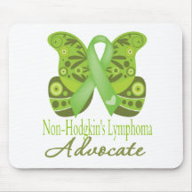 Anwalt - Schmetterling Non-Hodgkins Lymphom Mauspads