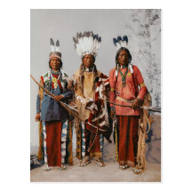 Apache-Leiter Garfield Ouche Te Foya 1899 Postkarte