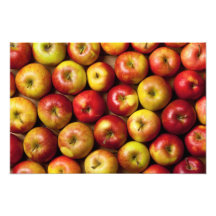 Apfel-Hintergrund Fotodrucke