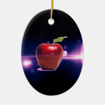 Apfel Ornament
