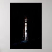 Apollo 10 auf der Abschussrampe Plakate