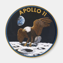 Apollo 11 kühlschrankmagnet