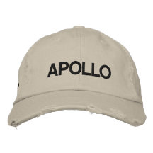 APOLLO-BALL-HUT BESTICKTE KAPPEN