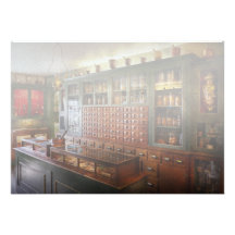 Apotheke - ich bin heraus in einer Minute Personalisierte Ankündigungskarten