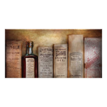 Apotheke - ich bin soviel in den Schmerz Foto Karten Vorlage