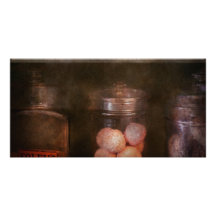 Apotheke - Nierepillen u. Suppositories Photo Karten Vorlage
