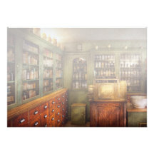 Apotheke - Raum - die Apotheke Personalisierte Einladungskarte