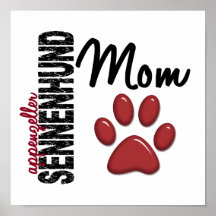 Appenzeller Sennenhund Mamma 2 Plakatdrucke