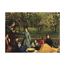 Apple-Blüten-Leinwand-Wandhängen Galerie Faltleinwand