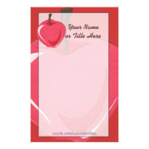 Apple-Briefpapier Bedrucktes Papier