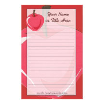 Apple-Briefpapier Büropapiere