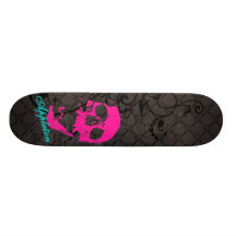 Appleton rosa Schädel Personalisierte Skateboards