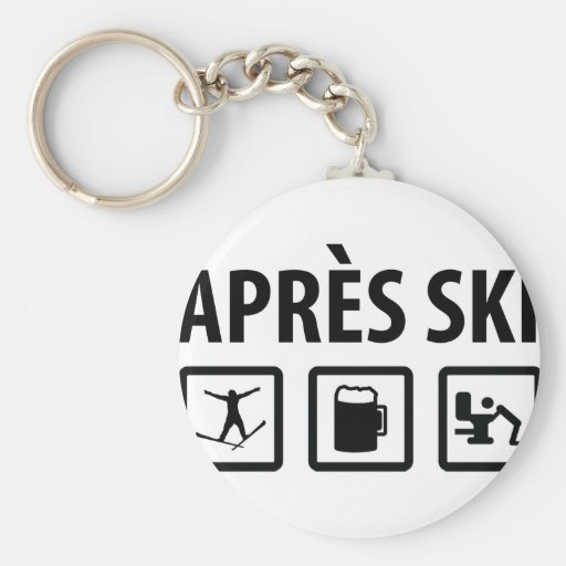 apres Ski Schlüsselanhänger