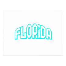 Aqua Florida Post Cards