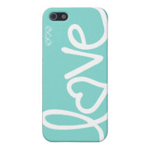 Aquamarine blaue Liebe Schutzhülle Fürs iPhone 5