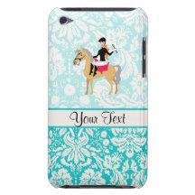 Aquamariner Damast-Reiter Barely There iPod Cover
