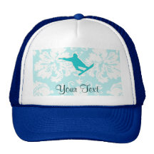 Aquamariner Snowboarding Baseball Mütze
