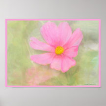 Aquarell-Kosmos-Plakat