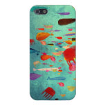 Aquariums-Kunst bunt iphone hüllen