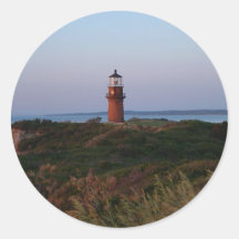 Aquinnah Sonnenuntergang-und Leuchtturm-Aufkleber
