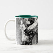 Arabische Pferdekaffeetasse