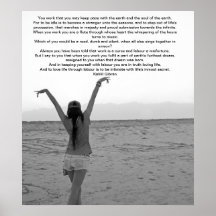 Arbeit durch Kahlil Gibran Plakat