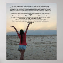 Arbeit durch Kahlil Gibran Poster