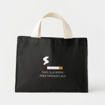 Arbeit geben Smokeplace frei Tragetaschen