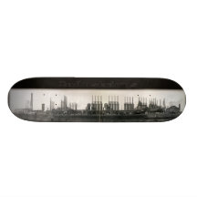 Arbeitsame Rauch-Stapel Personalisiertes Skateboarddeck