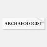 Archäologe Auto Aufkleber