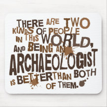 Archäologen-Geschenk Mauspad