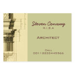 Architekt ~ gotische Architektur-Entwurf Visitenkarten