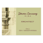 Architekt ~ gotische Architektur-Entwurf Visitenkarten Vorlage