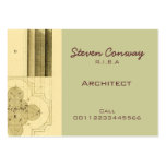 Architekt ~ gotische Architektur-Entwurf Visitenkarten Vorlage